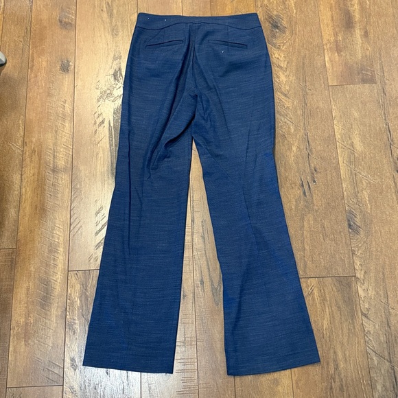 Ann Taylor Factory Blue Flare Pants - Picture 6 of 9
